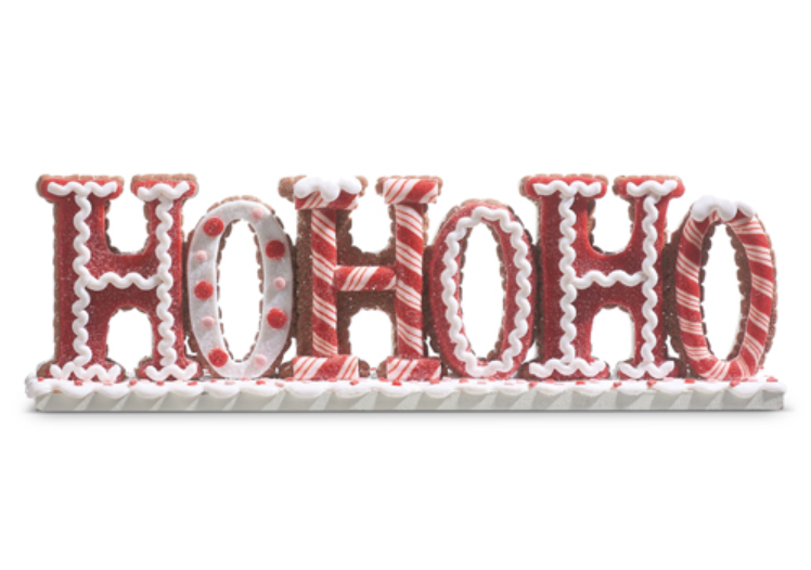 HO, HO, HO WORD ART