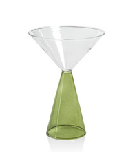 Load image into Gallery viewer, Veneto Glassware  Green Collection
