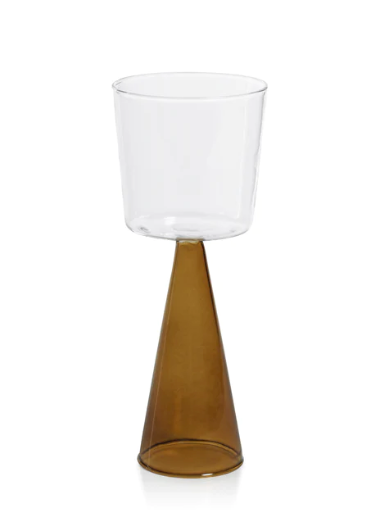 Veneto Glassware Amber Collection