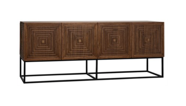 Lanon Sideboard W/Metal Base