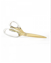 Load image into Gallery viewer, Gold &amp; Acrylic Scissor

