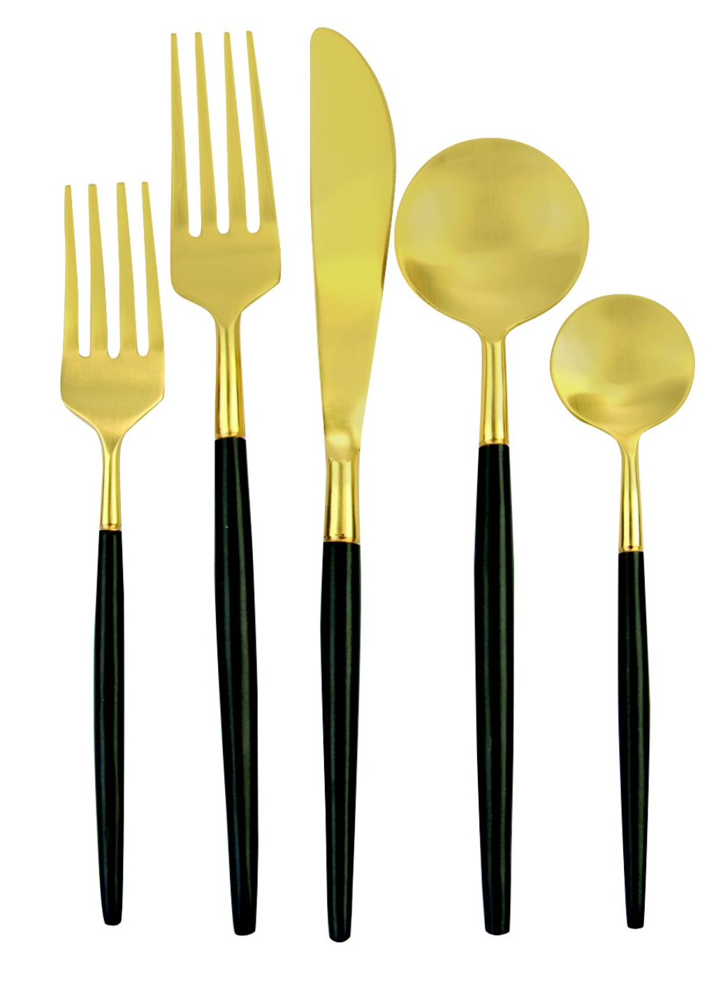 Gold Flatware Set of 5