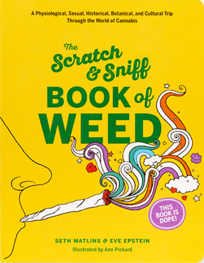 Scratch & Sniff Book Of Weed