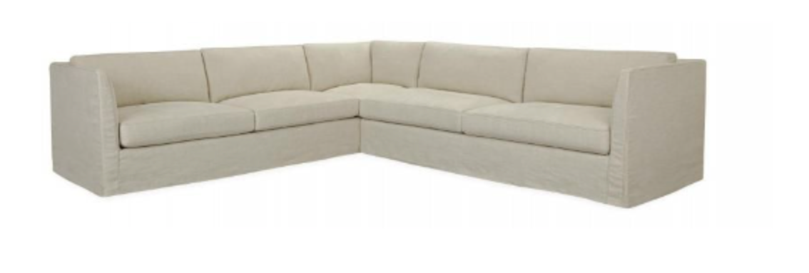 C3941-Series Slipcovered Sectional Series