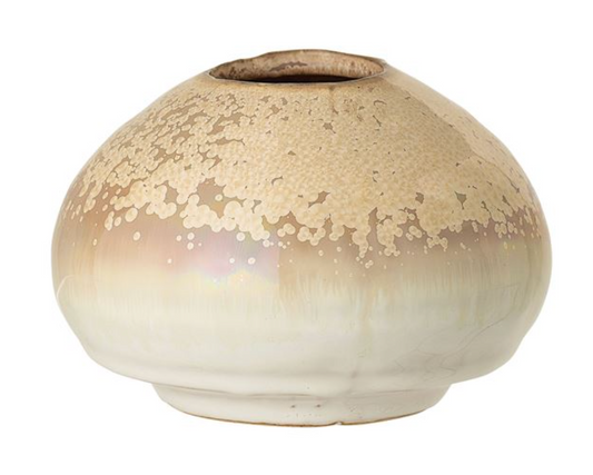 Cream Stoneware Vase