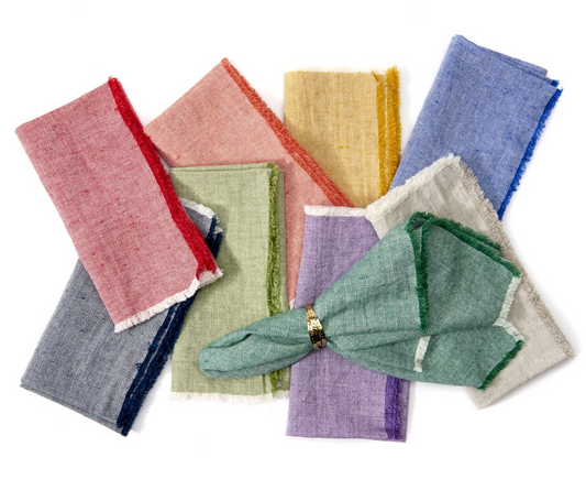 Herringbone Fringe Napkin