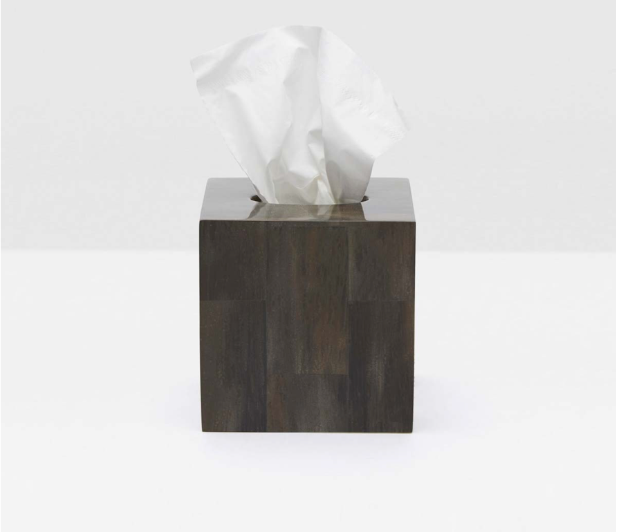 Arles Dark Faux Horn Bathroom Accessories