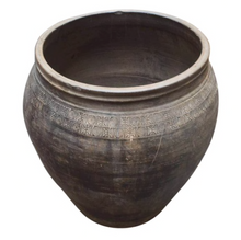 Load image into Gallery viewer, Vintage Gray Pottery Pot
