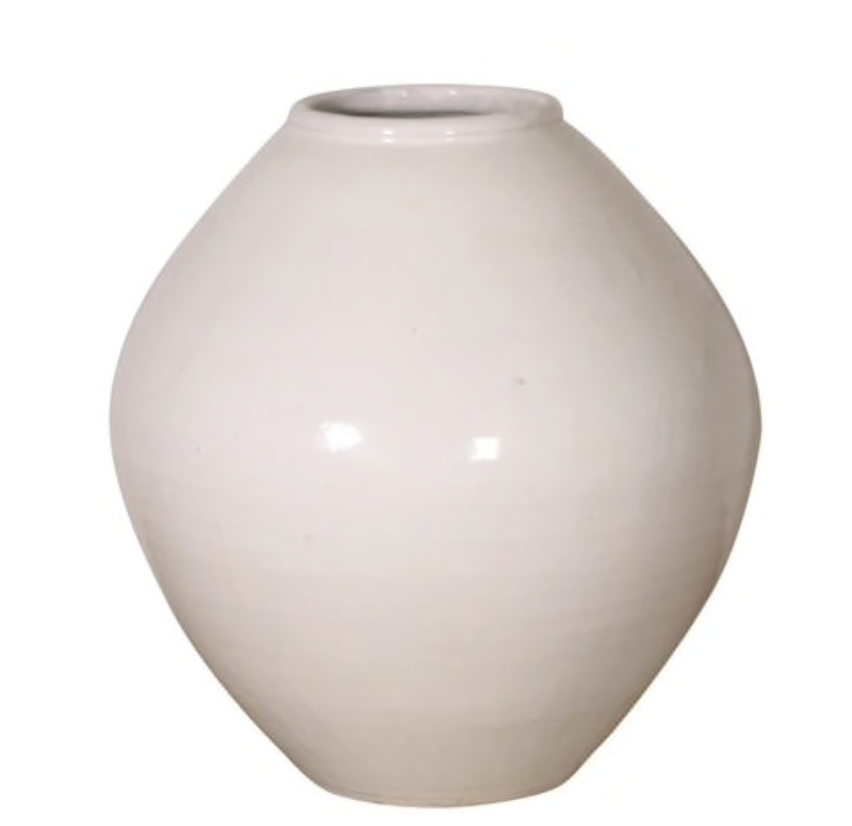 Creamy White Pot Tapered