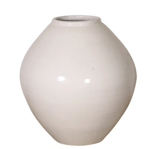 Creamy White Pot Tapered