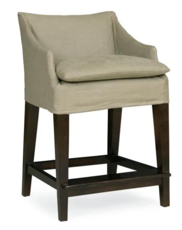 C5203-51 - Slipcovered Counter Stools - Emory Quartz