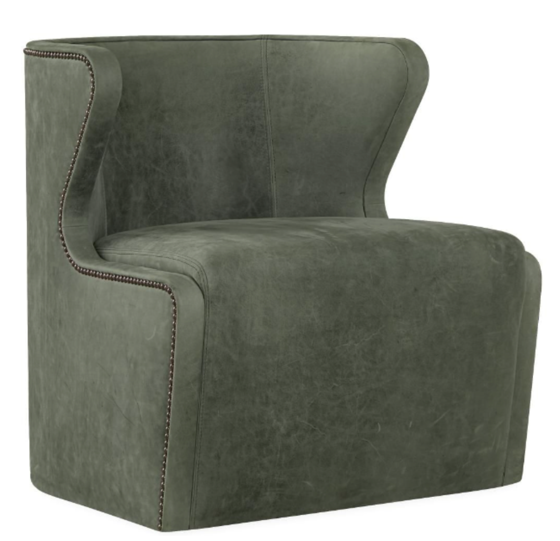 L4010-01SW Leather Swivel Chair