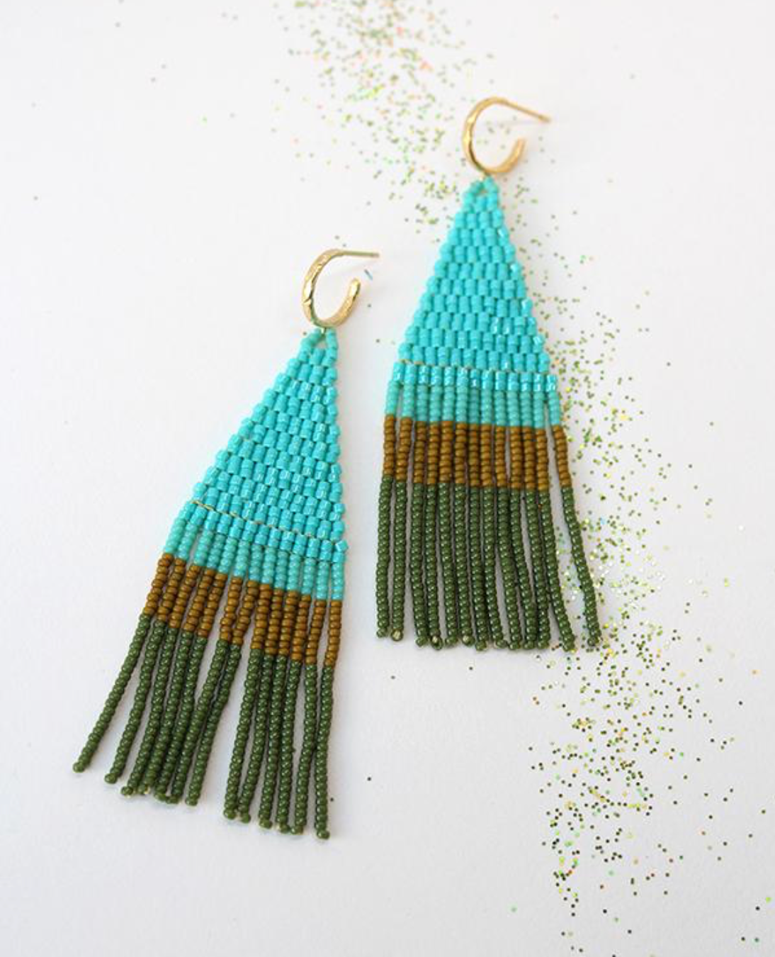 Franja Earrings and Necklace