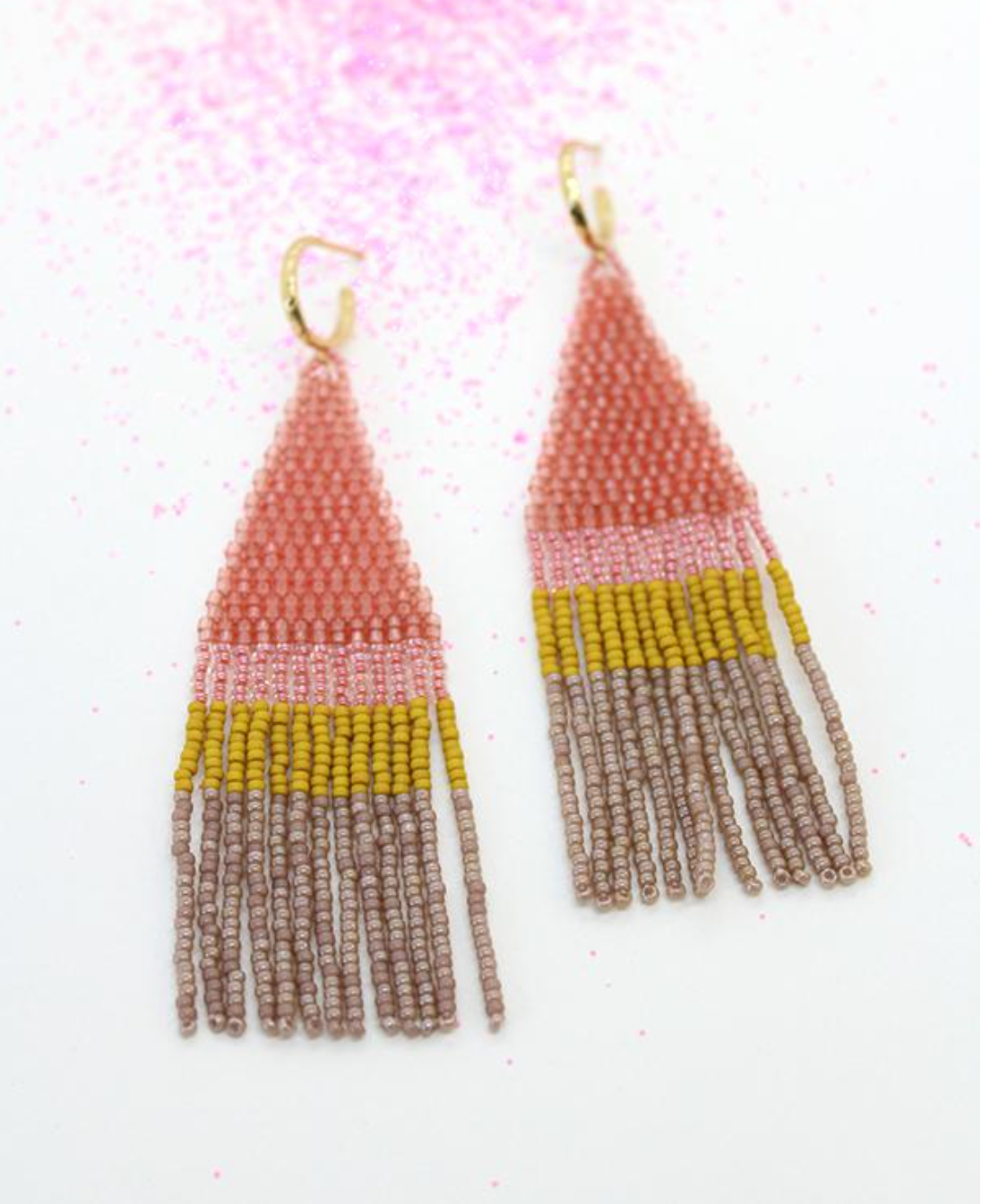 Franja Earrings and Necklace