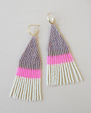 Load image into Gallery viewer, Franja Earrings and Necklace
