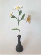 Load image into Gallery viewer, Painted Flowers With Wooden Base
