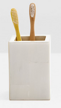 Load image into Gallery viewer, Arles White Faux Horn Bathroom Accessories
