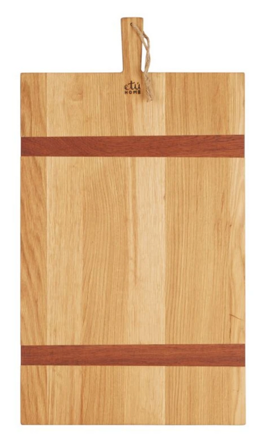 Rectangle Oak Charcuterie Board