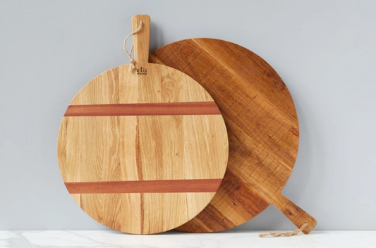 Round Oak Charcuterie Board