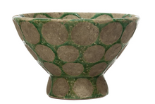 Load image into Gallery viewer, Terra-cotta Vase with Wax Relief Dots
