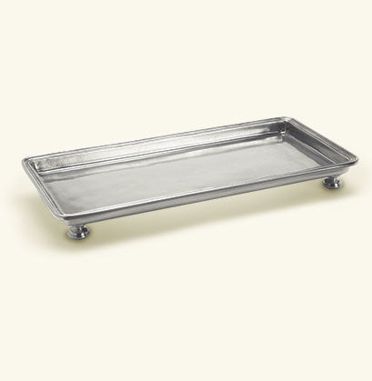 Footed Rectangle Service/Vanity Tray