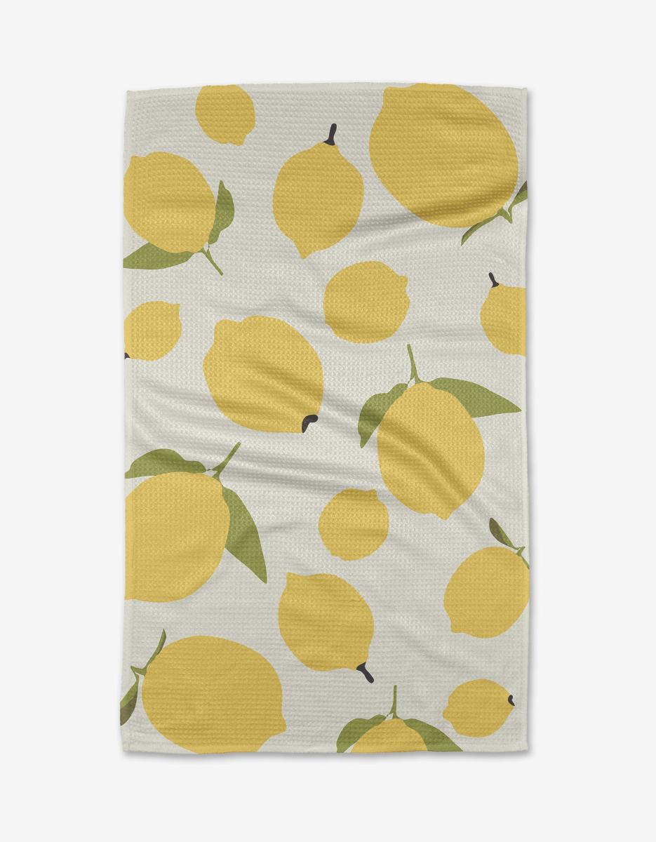 Sunny Lemons Tea Towel