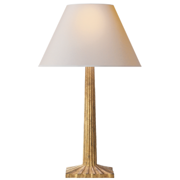 Sire Fluted Column Table Lamp