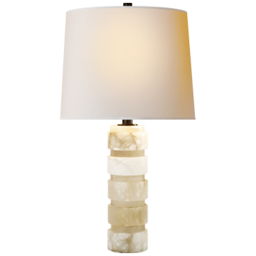 Chunky Stacked Table Lamp