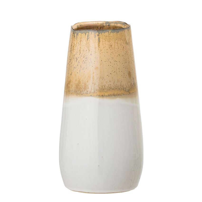 Cream Stoneware Vase