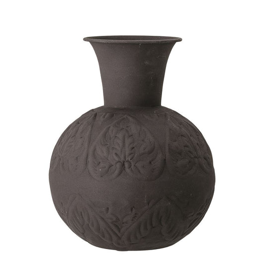 Embossed Metal Vase