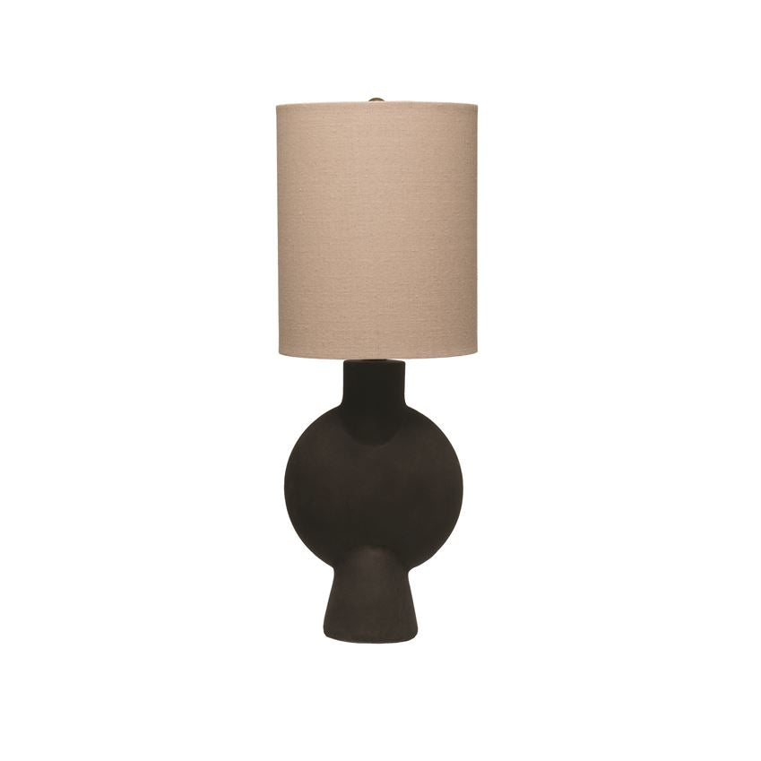 Terra-cotta Table Lamp