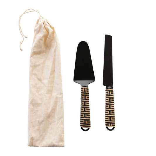 Stainless Steel Cake Knife & Server