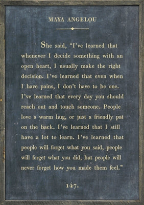 Maya Angelou Art Print
