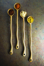 Load image into Gallery viewer, Teak Long Curved Spoons
