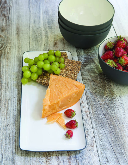 Aluminum & Enamel Platter