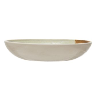 Stoneware Reactive Glaze Bowl