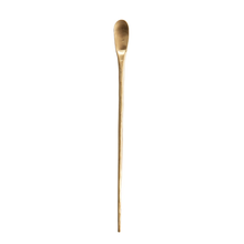 Load image into Gallery viewer, 9&quot;L Brass Cocktail Spoon
