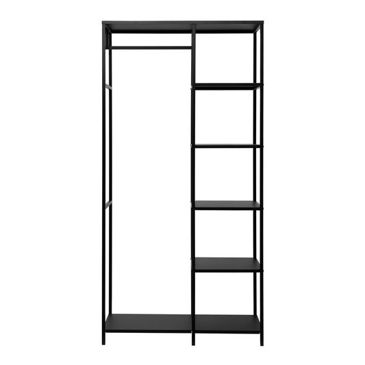 Metal Shelf w/ 5 Shelves & Rod