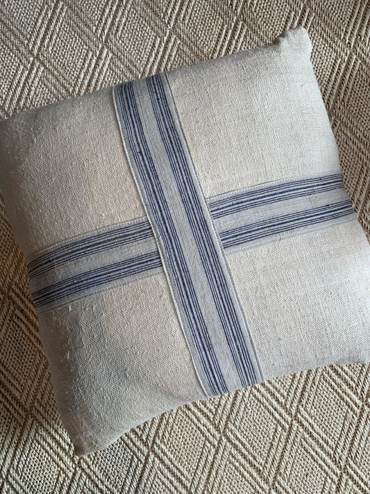 Large French Linen Pillow