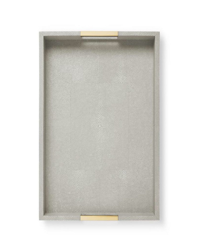 AERIN Modern Shagreen Tray