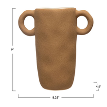 Load image into Gallery viewer, Stoneware Vase with Handles
