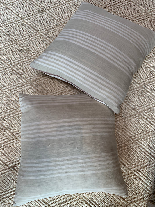 Vintage French Ticking Pillow