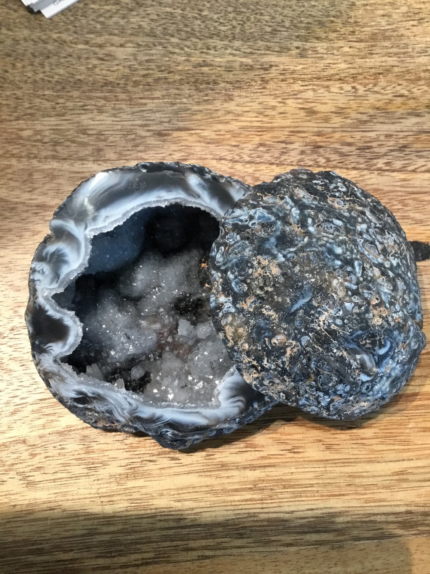 Agate Geode Box