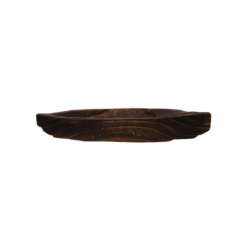 Decorative Paulownia Wood leaf Tray