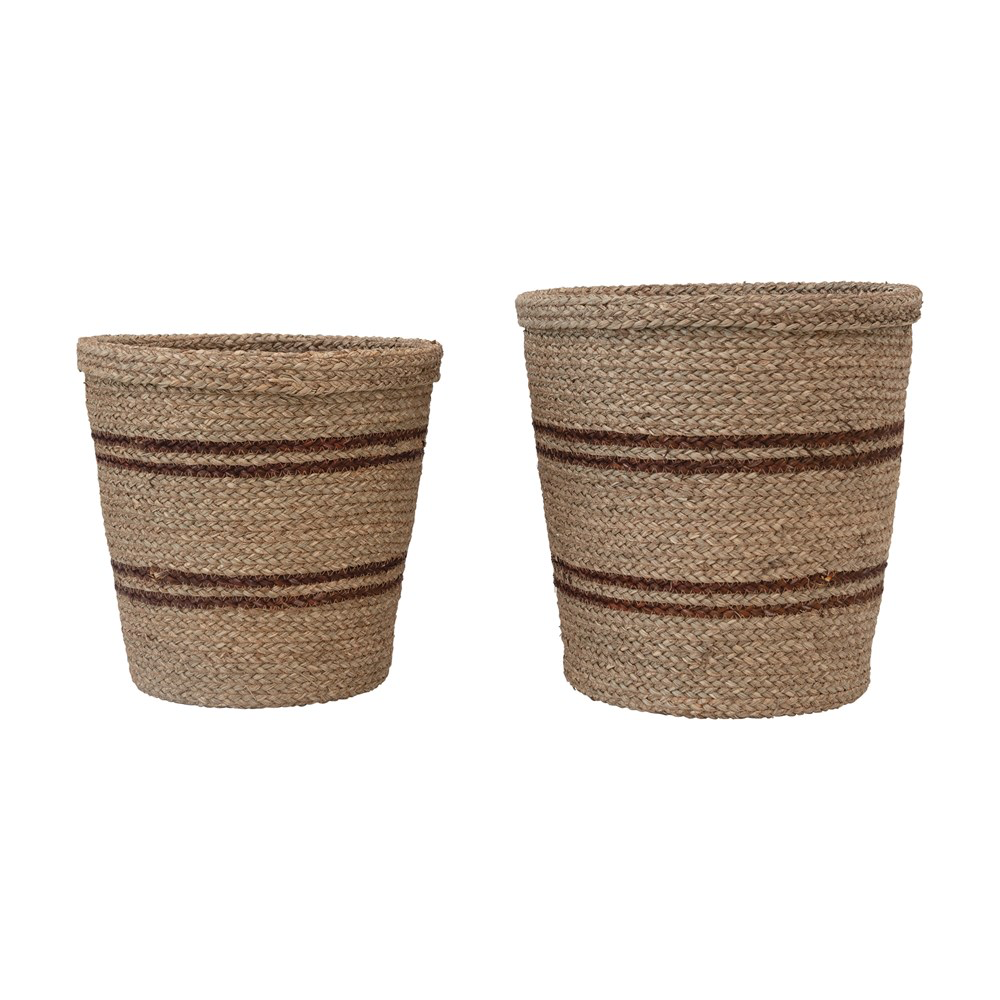 Hand-Woven Seagrass Baskets