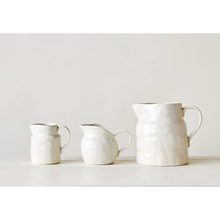 Load image into Gallery viewer, Stoneware Vintage Pitcher

