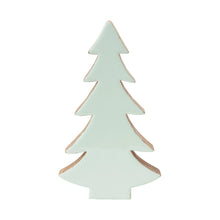 Load image into Gallery viewer, Enameled Mango Wood Christmas Tree
