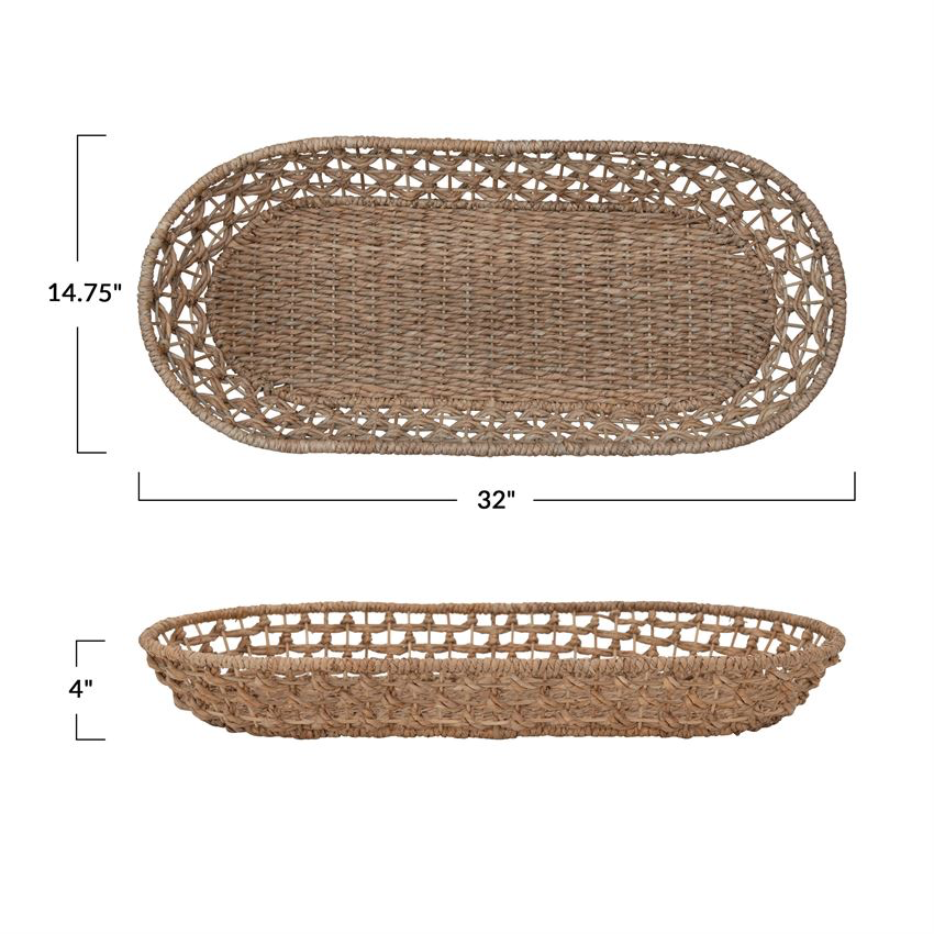 Hand Woven Seagrass Basket