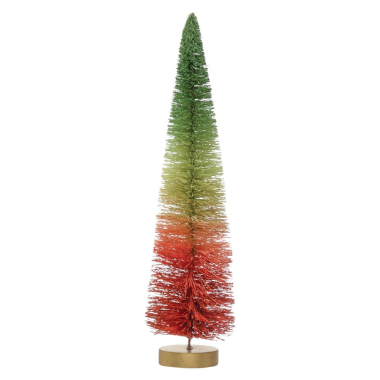 Sisal Bottle Brush Tree w/ Wood Base