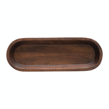 Load image into Gallery viewer, Mango Wood Footed Tray
